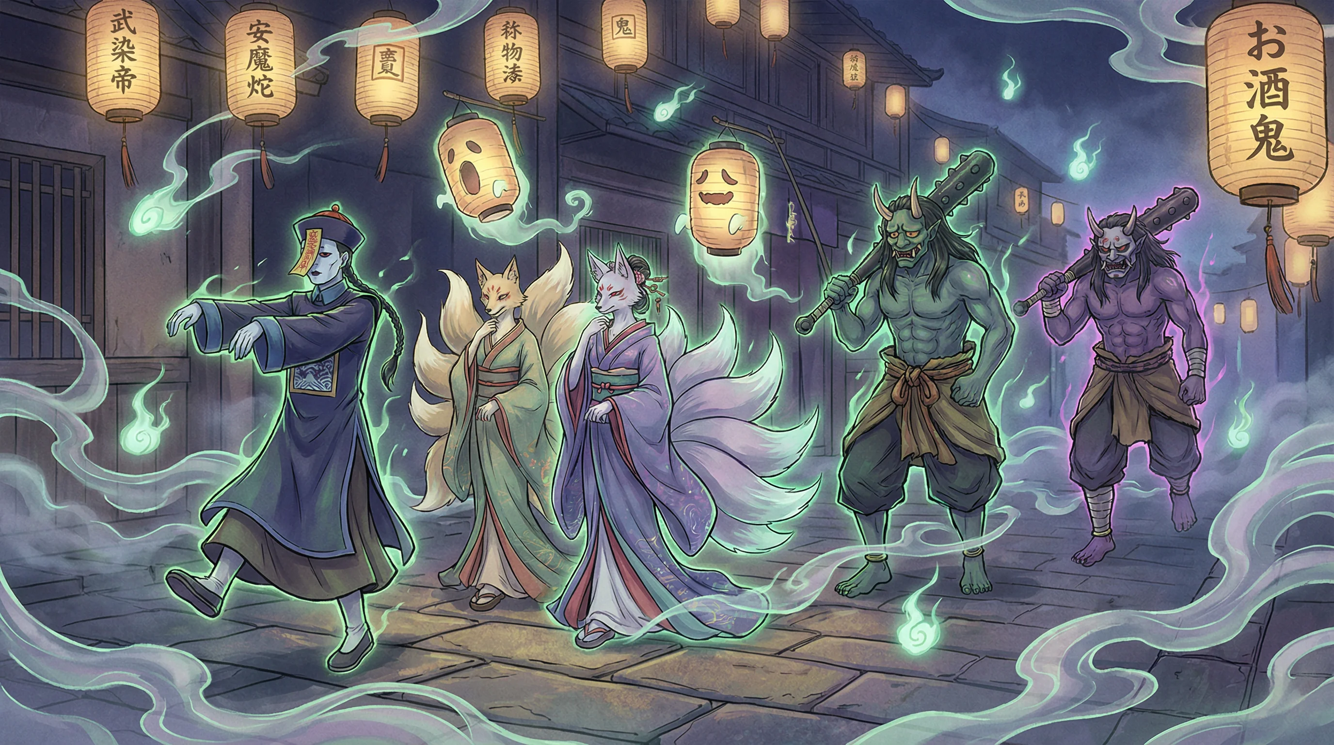 百鬼夜行 - 色戒电影未删减完整版 中日鬼怪动漫